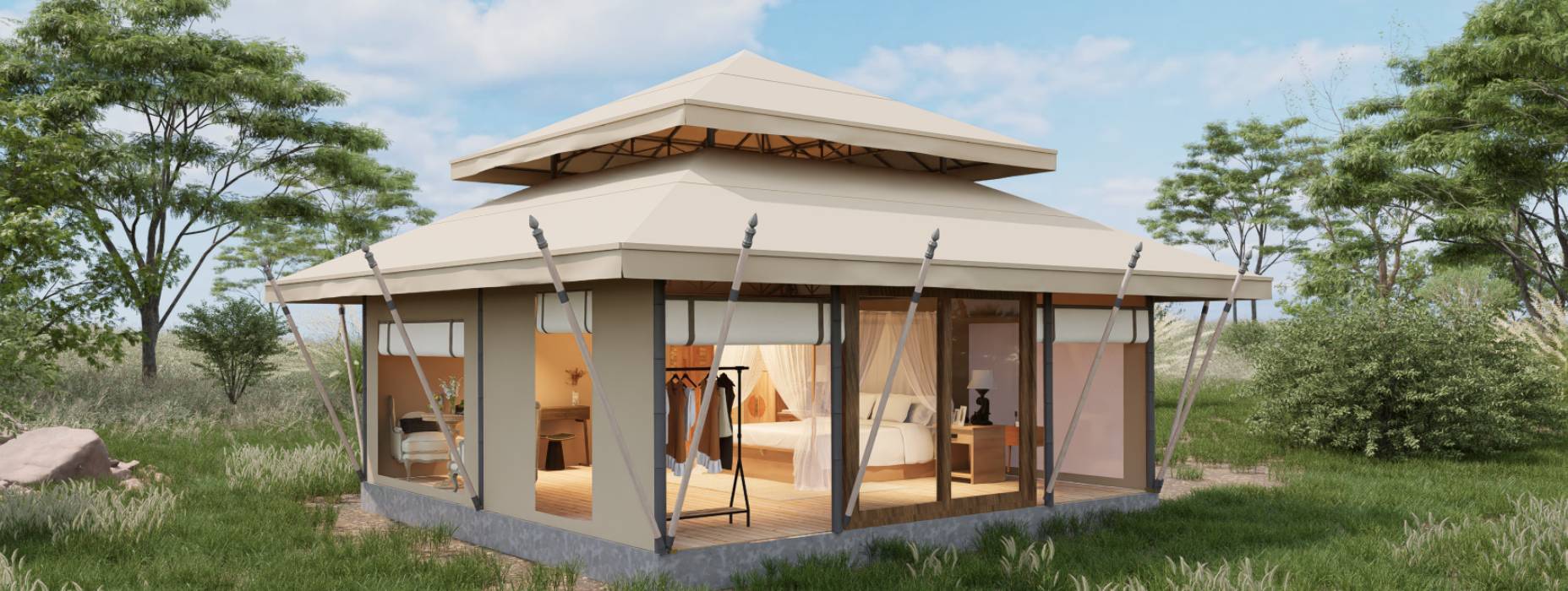 隆阳区户外野奢帐篷